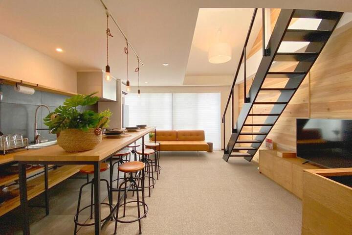 B117-1 With BBQ stove & terrace【JOKABASE】