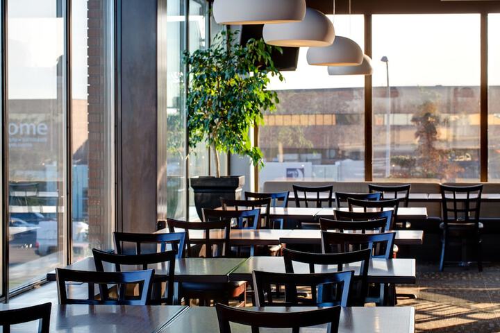 Breakfast area