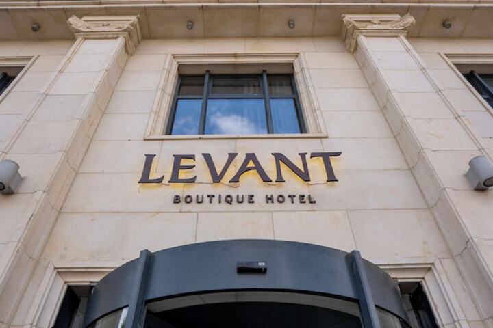 Exterior of Levant Hotel