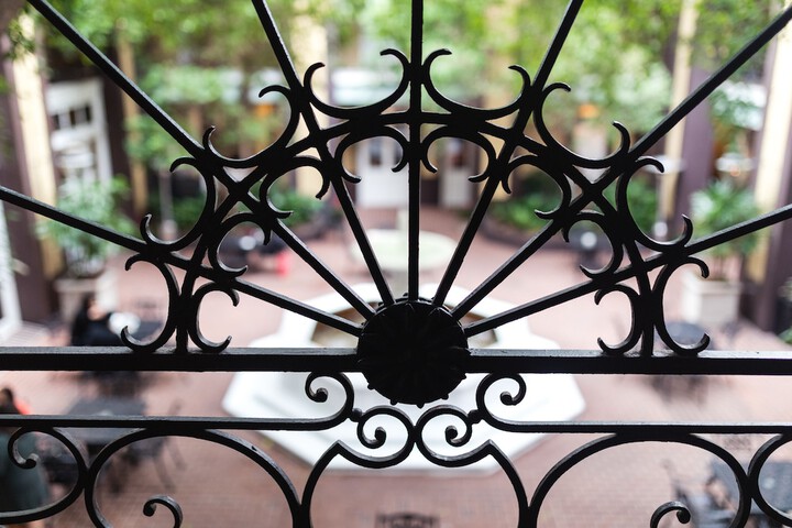Courtyard view