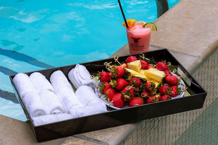 Rooftop pool