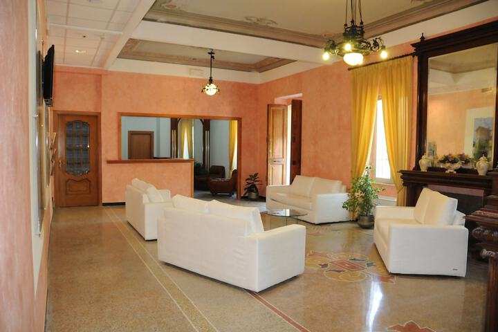 Lobby sitting area