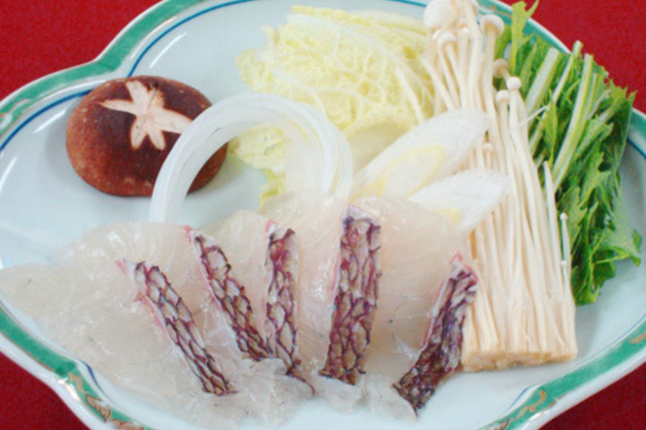Sea bream shabu (* Cooking is an example)