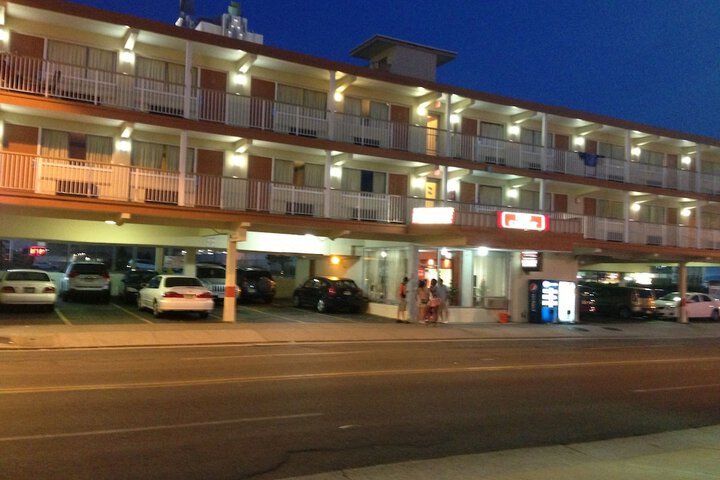 Front of property - evening/night