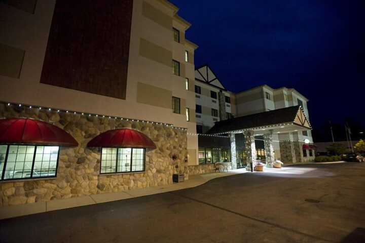 Front of property - evening/night