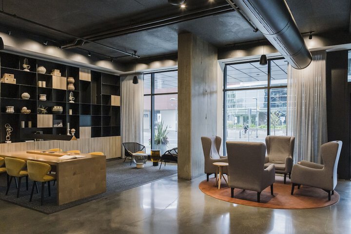 Lobby sitting area