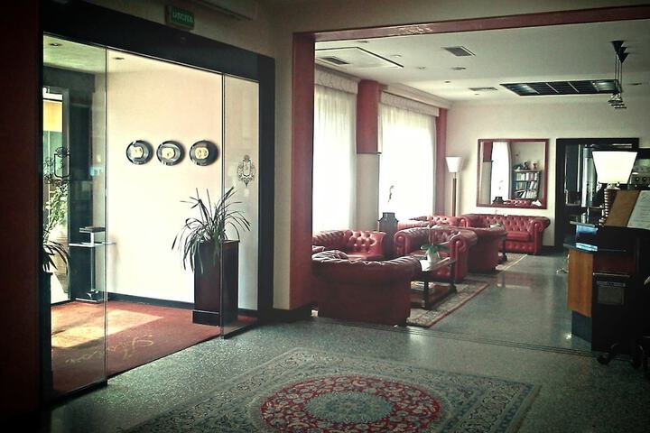 Interior entrance
