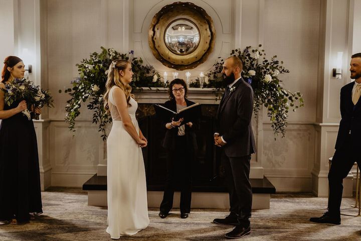 Indoor wedding
