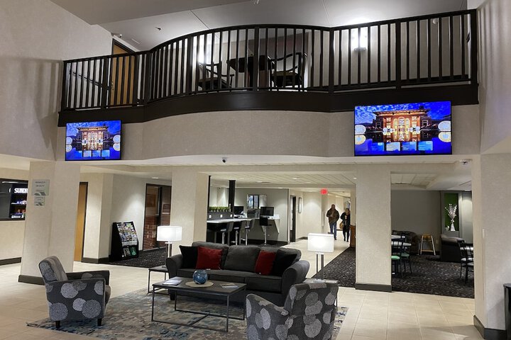 Interior entrance