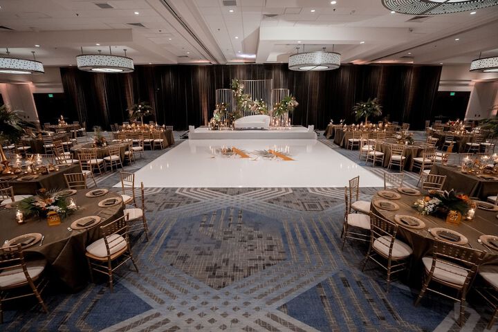 Indoor wedding