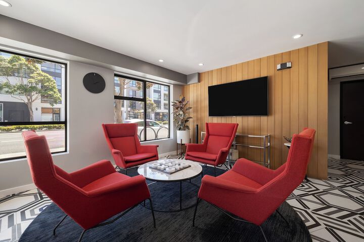 Lobby sitting area