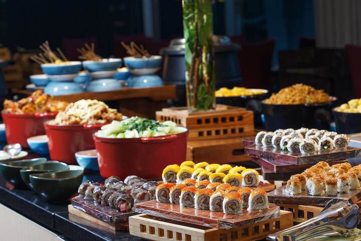 Breakfast buffet