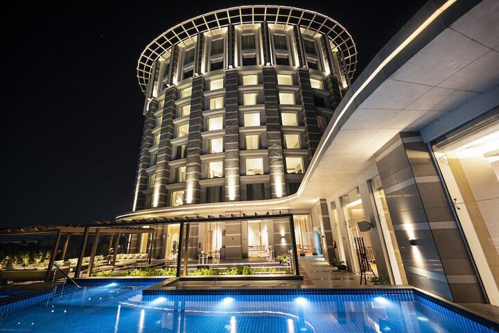 Exterior of LYFE Hotels Bhubaneswar