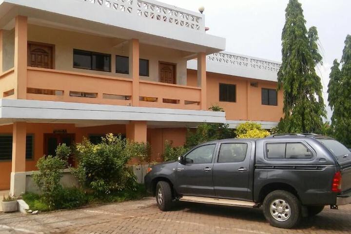 Exterior of New Mexico Hotel - Takoradi