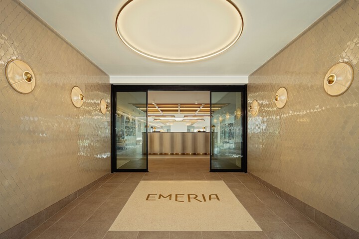 Interior entrance