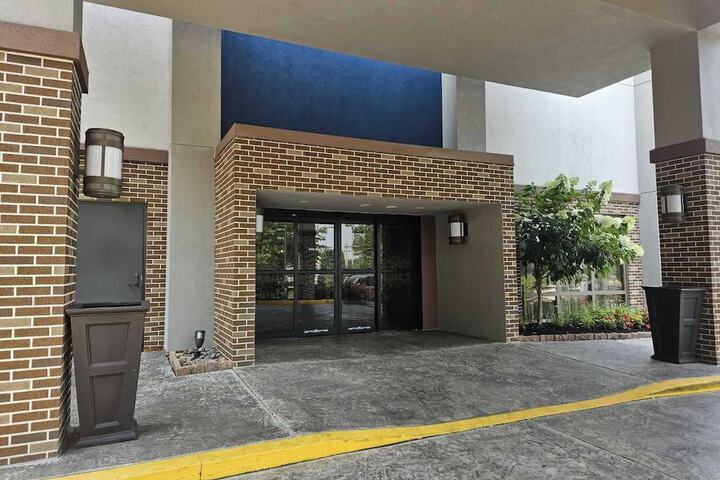Outside Hotel