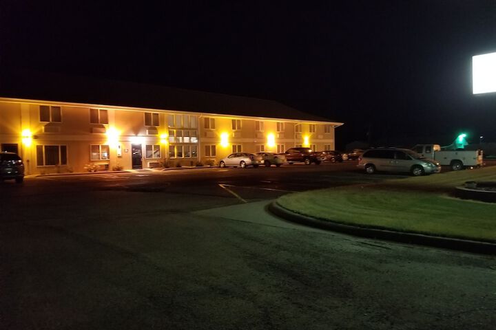 Front of property - evening/night