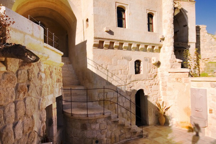 Interior entrance