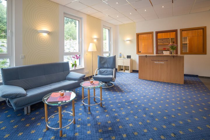 Lobby sitting area