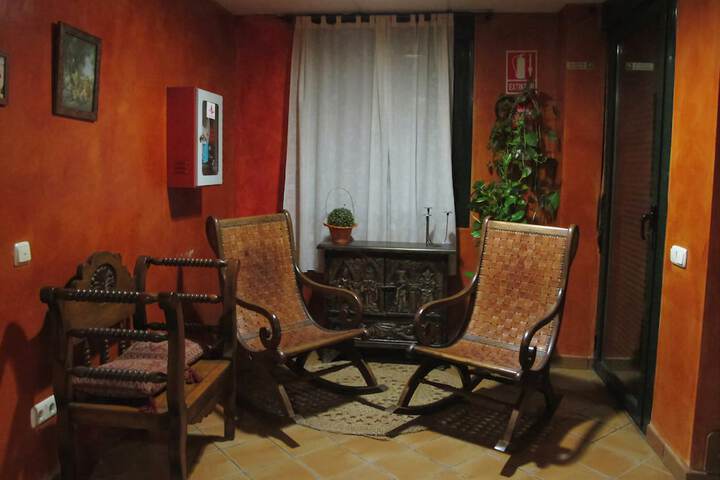 Lobby sitting area