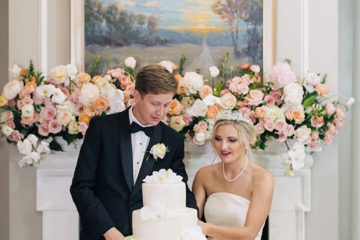 Indoor wedding
