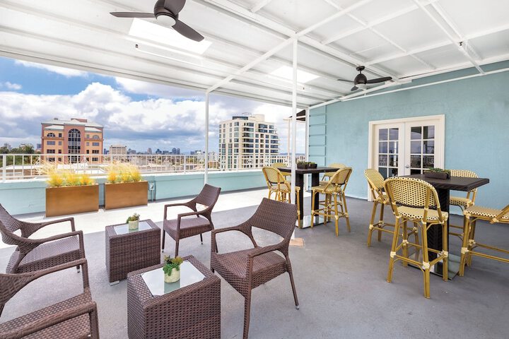 Rooftop terrace
