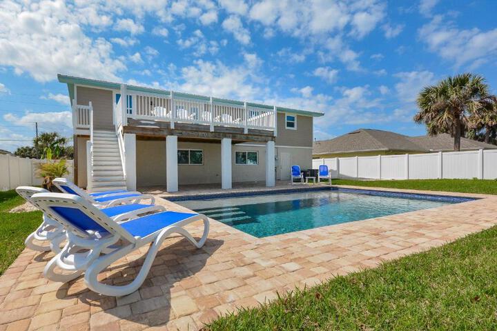 Photo of Gorgeous home with pool Walk to car free beach 4717S