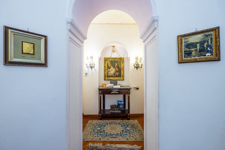 Interior entrance