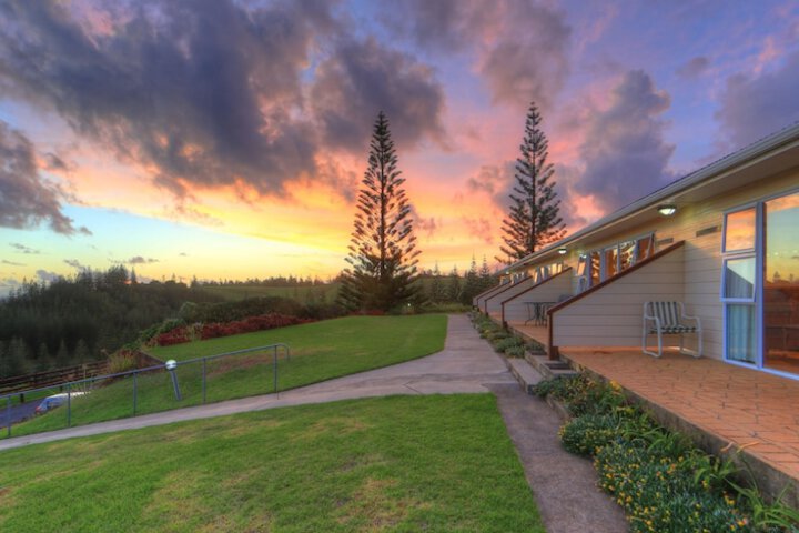 Front of property - evening/night