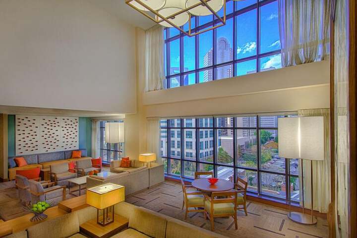 Lobby sitting area