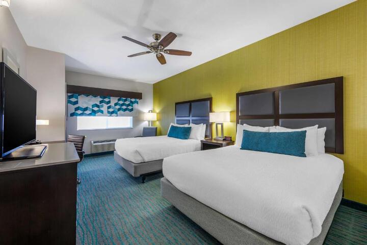 Double Accessible King Size Bed (1 of 2)