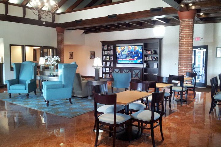 Lobby sitting area