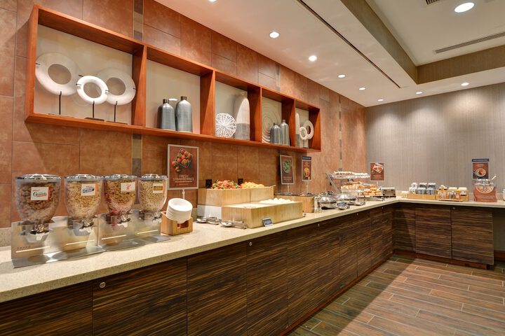 Breakfast buffet