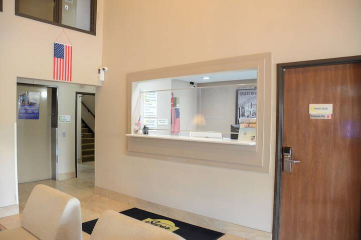 Interior entrance