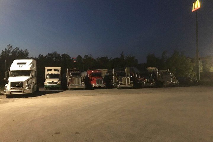 RV or truck parking