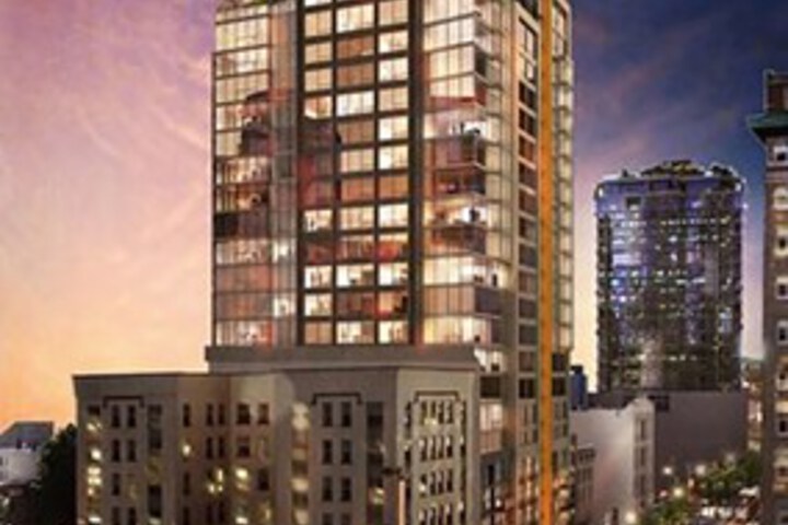 Exterior of River North Luxe Condos