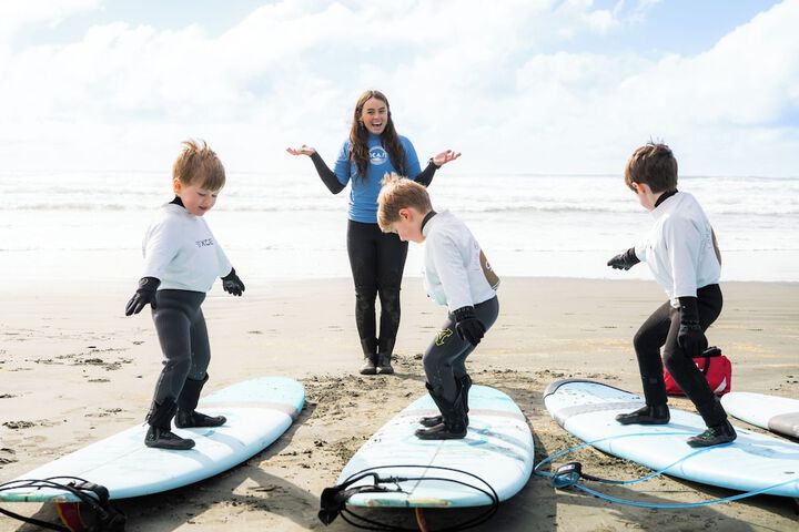 Surfing/boogie boarding