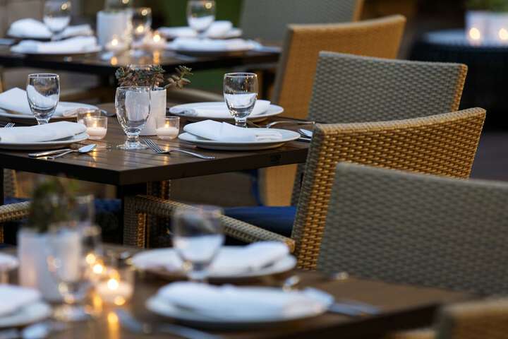 Breakfast area