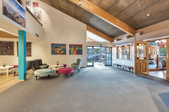 Interior entrance
