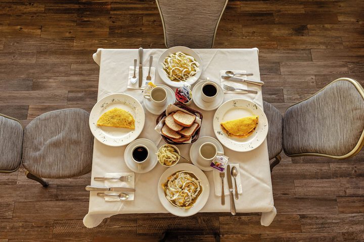 Breakfast buffet