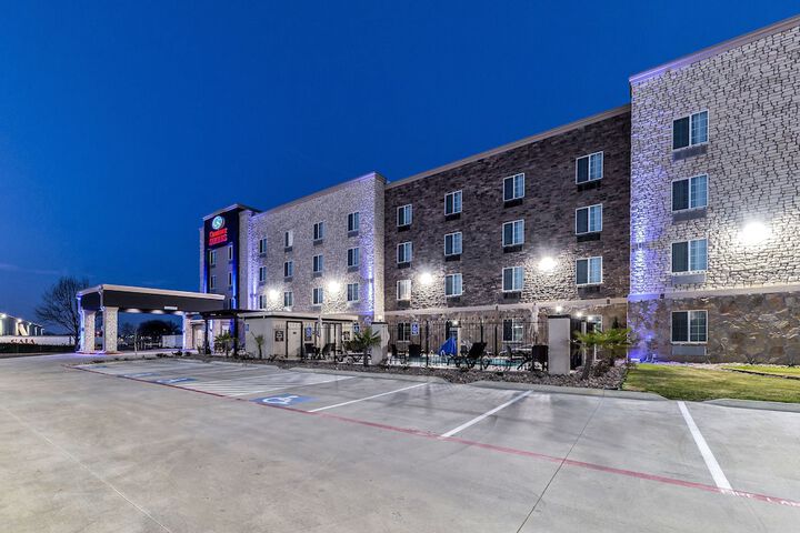 Front of property - evening/night