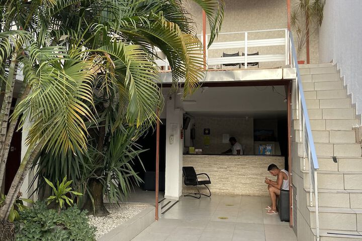 Interior entrance