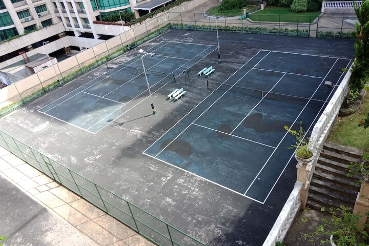 Tennis and Basketball Courts 18 of 27