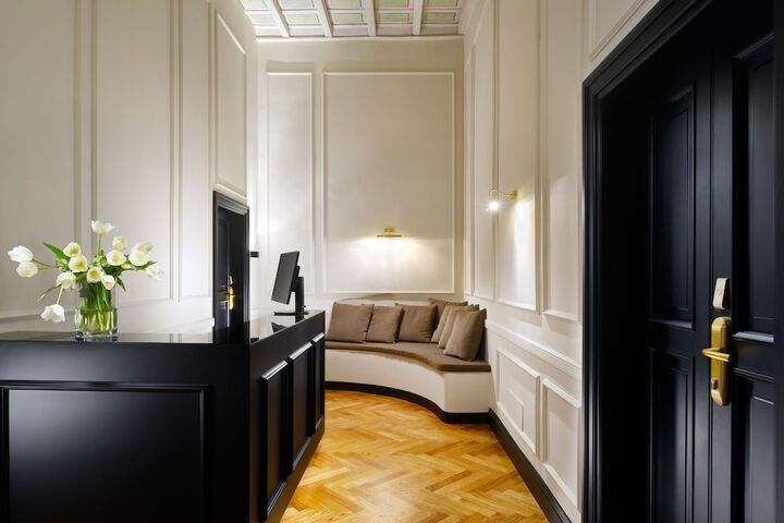 Interior entrance