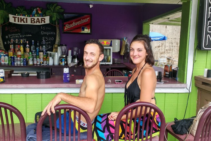 Poolside bar