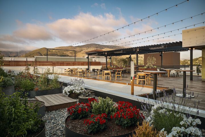 Rooftop terrace