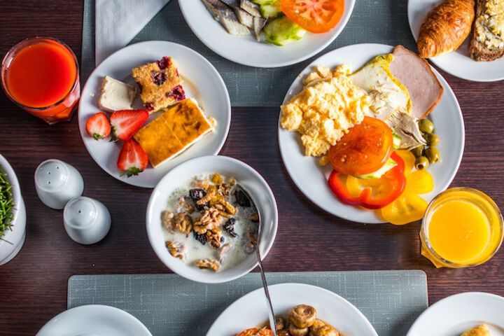 Breakfast area