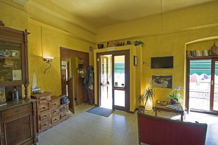 Interior entrance