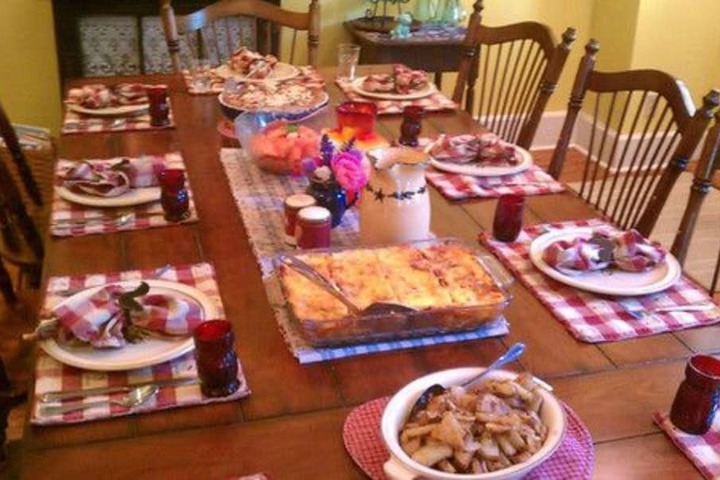 Breakfast area