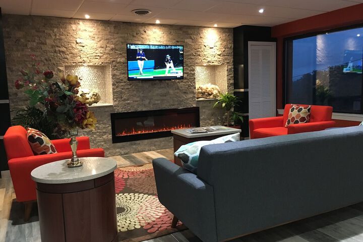Lobby sitting area
